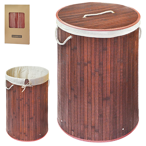 

Корзина для белья STN Bamboo 40 х 60 см Red Wood