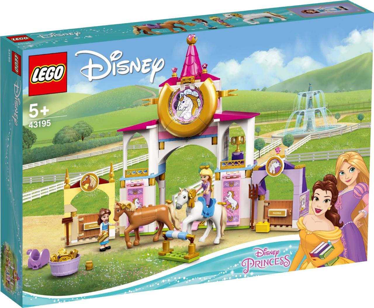 

Lego Disney Princesses Королевская конюшня Белль и Рапунцель 43195