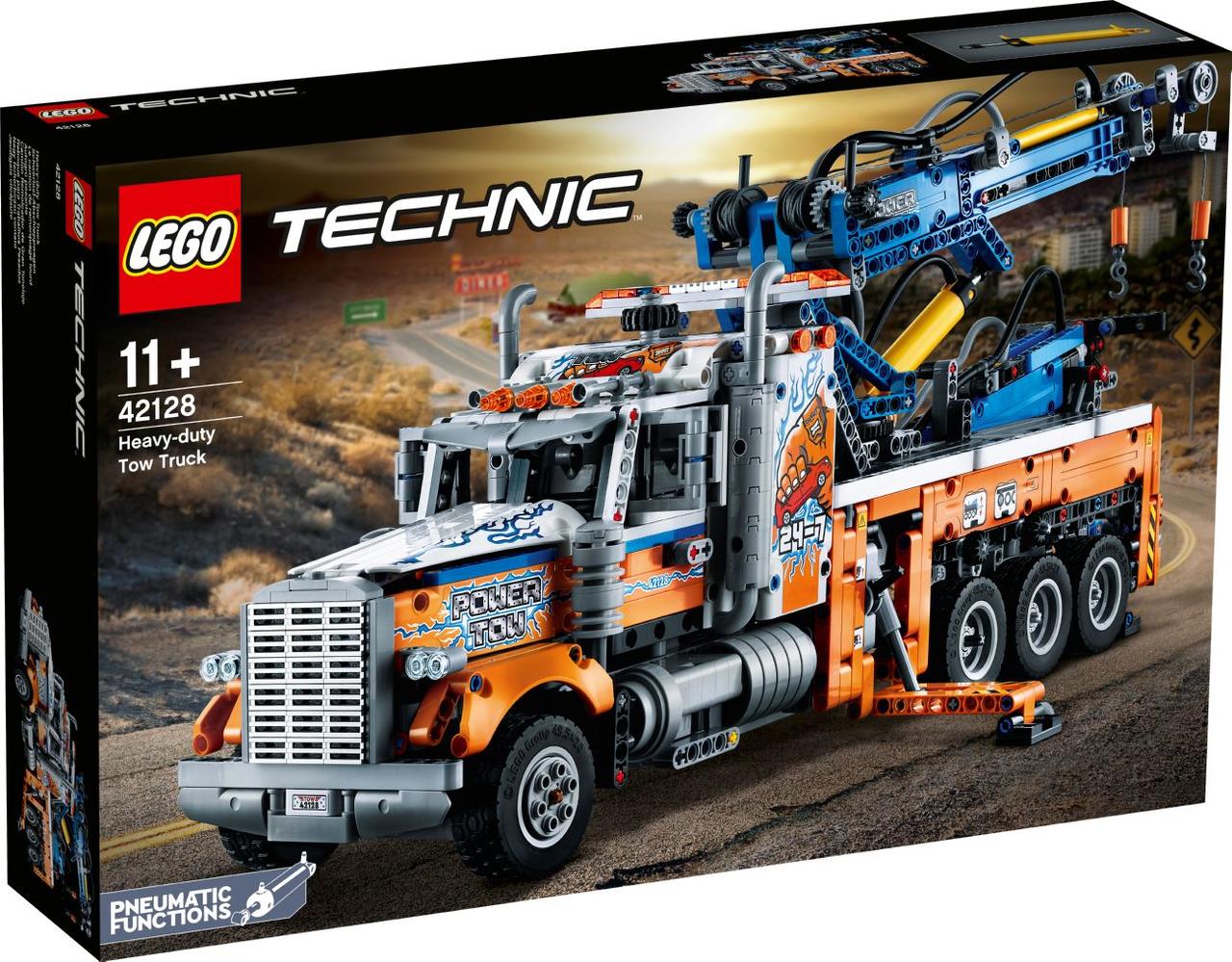 

Lego Technic Грузовой эвакуатор 42128