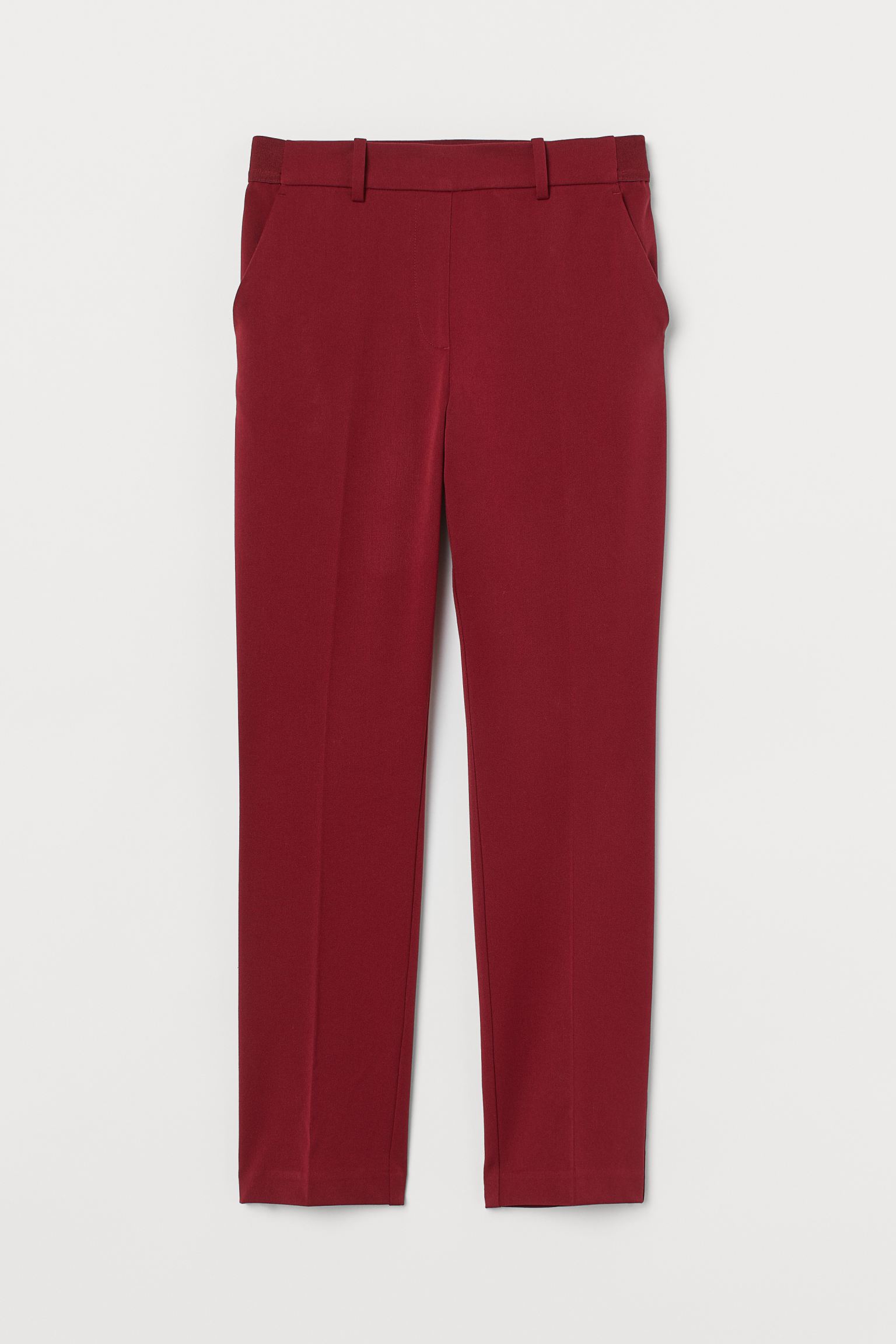 

Брюки H&M  бордовый 20077528145, Брюки H&M 46 бордовый 20077528145
