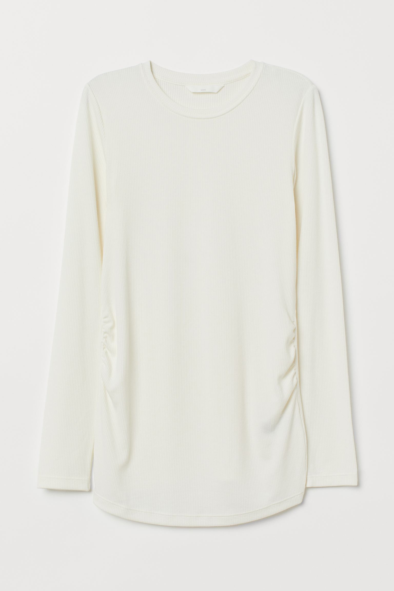 

Лонгслив для беременных H&M XL белый 17037661390