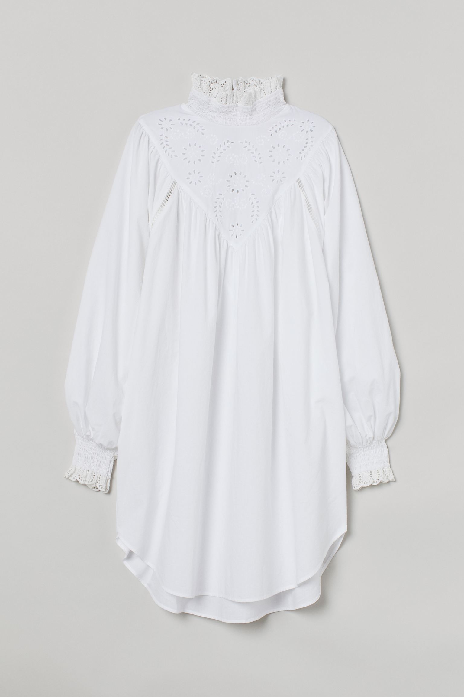 

Туника H&M M белый 21079057572