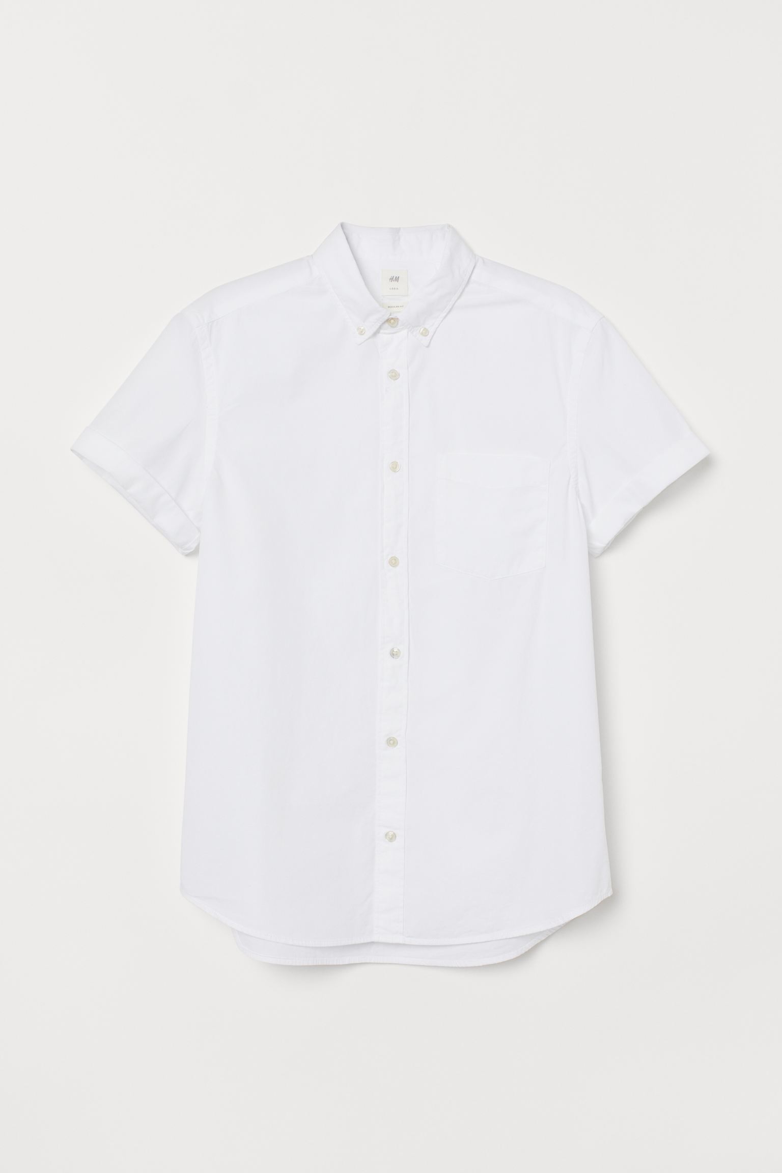 

Рубашка H&M  белый 17067156109, Рубашка H&M L белый 17067156109