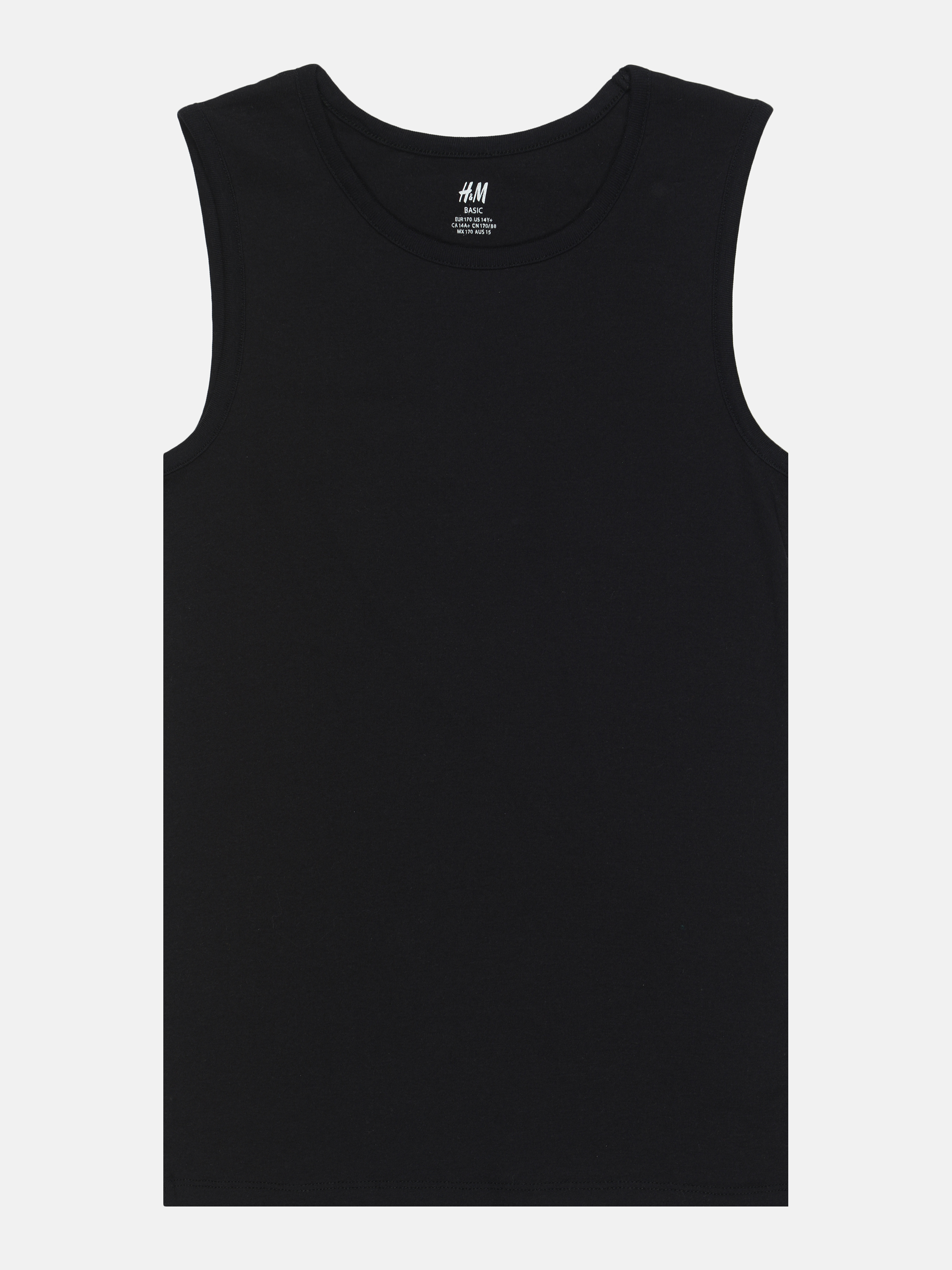 

Майка H&M 158 164см черный 3024034488