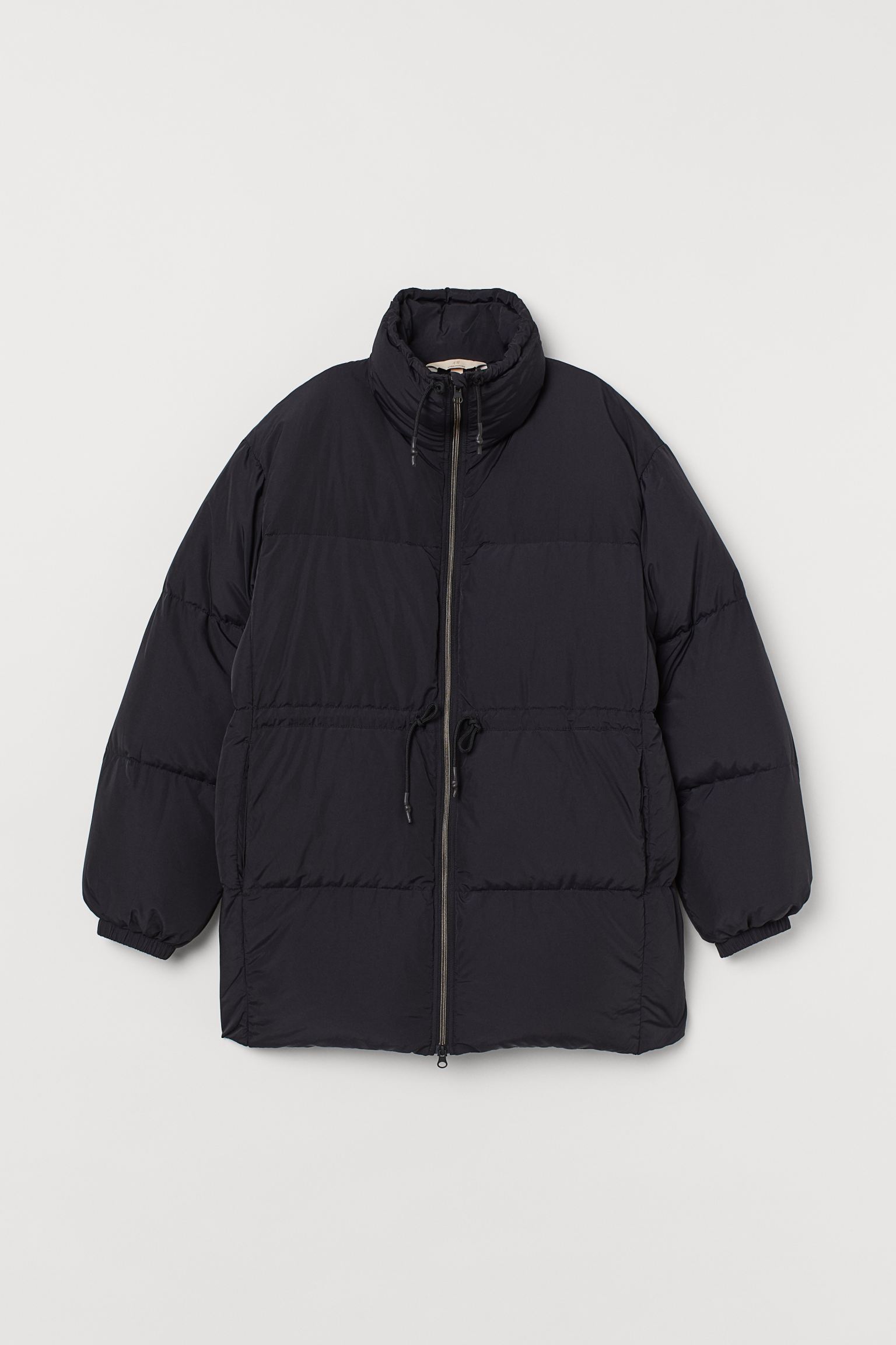 

Пуховик H&M S черный 30079331112