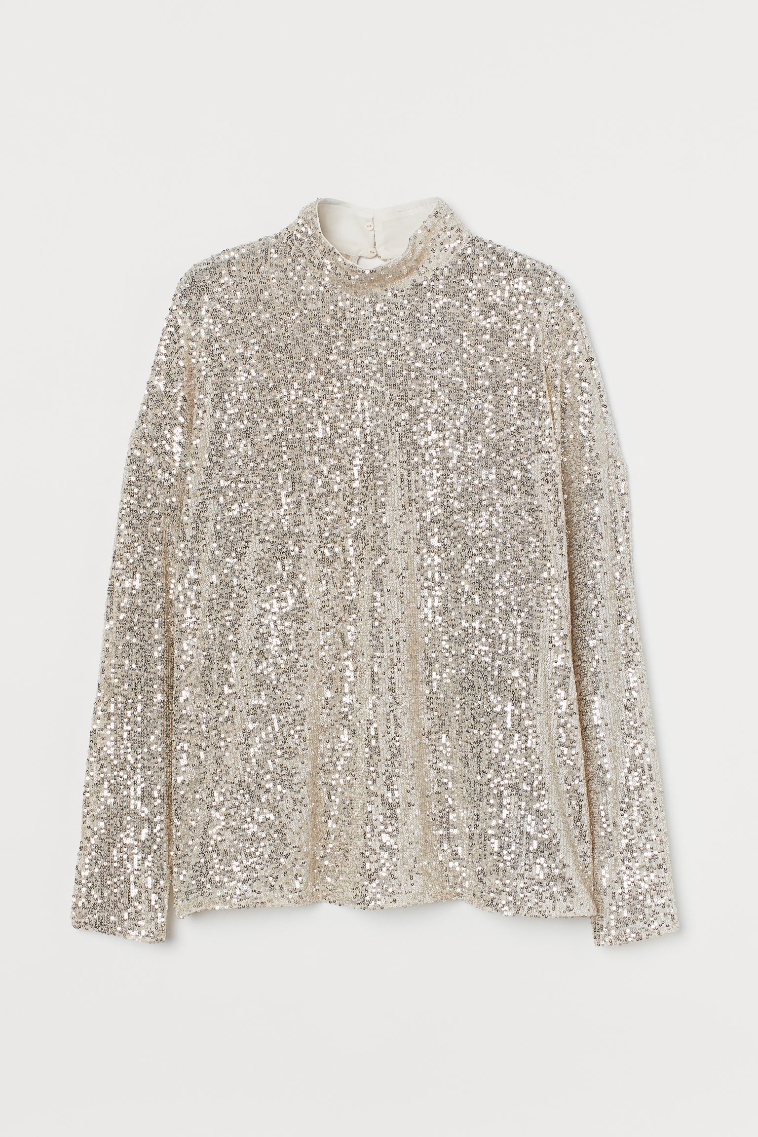 

Блуза H&M M светло бежевый 21079278932