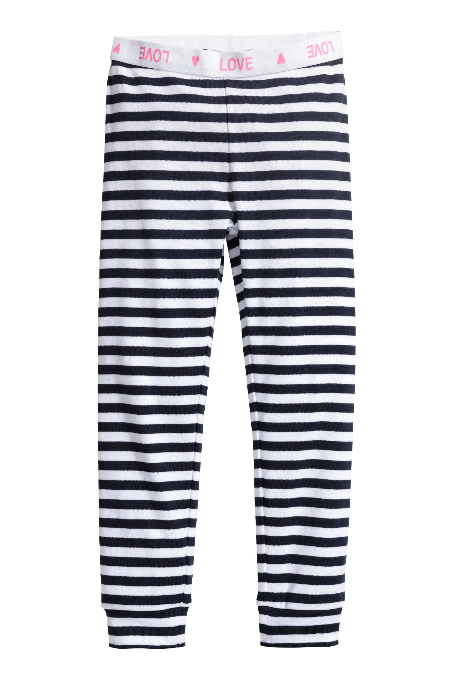 

Брюки для сна H&M 134 140см белый полоска 5602586