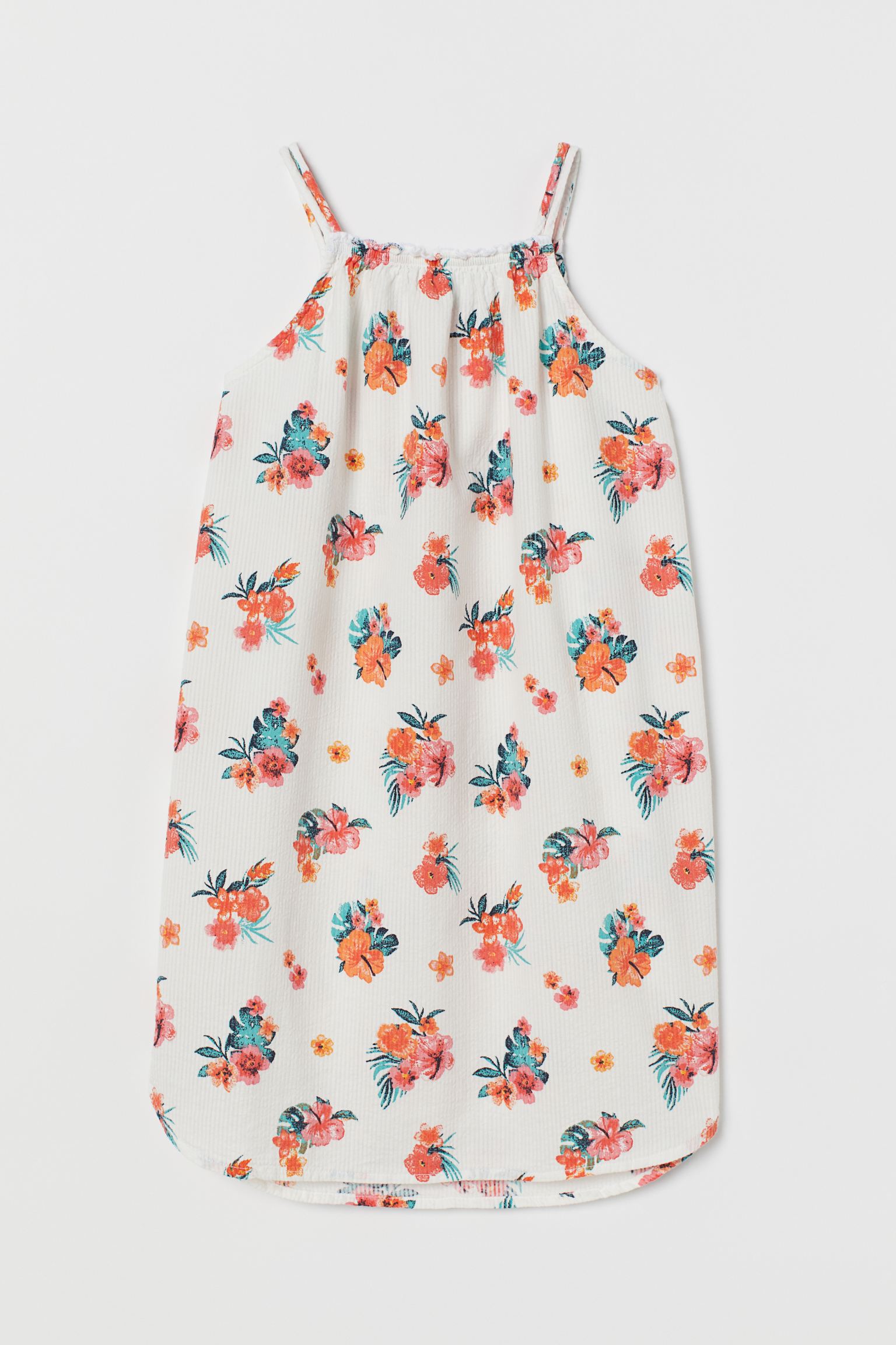 

Сарафан H&M 134 140см белый цветы 18077967381