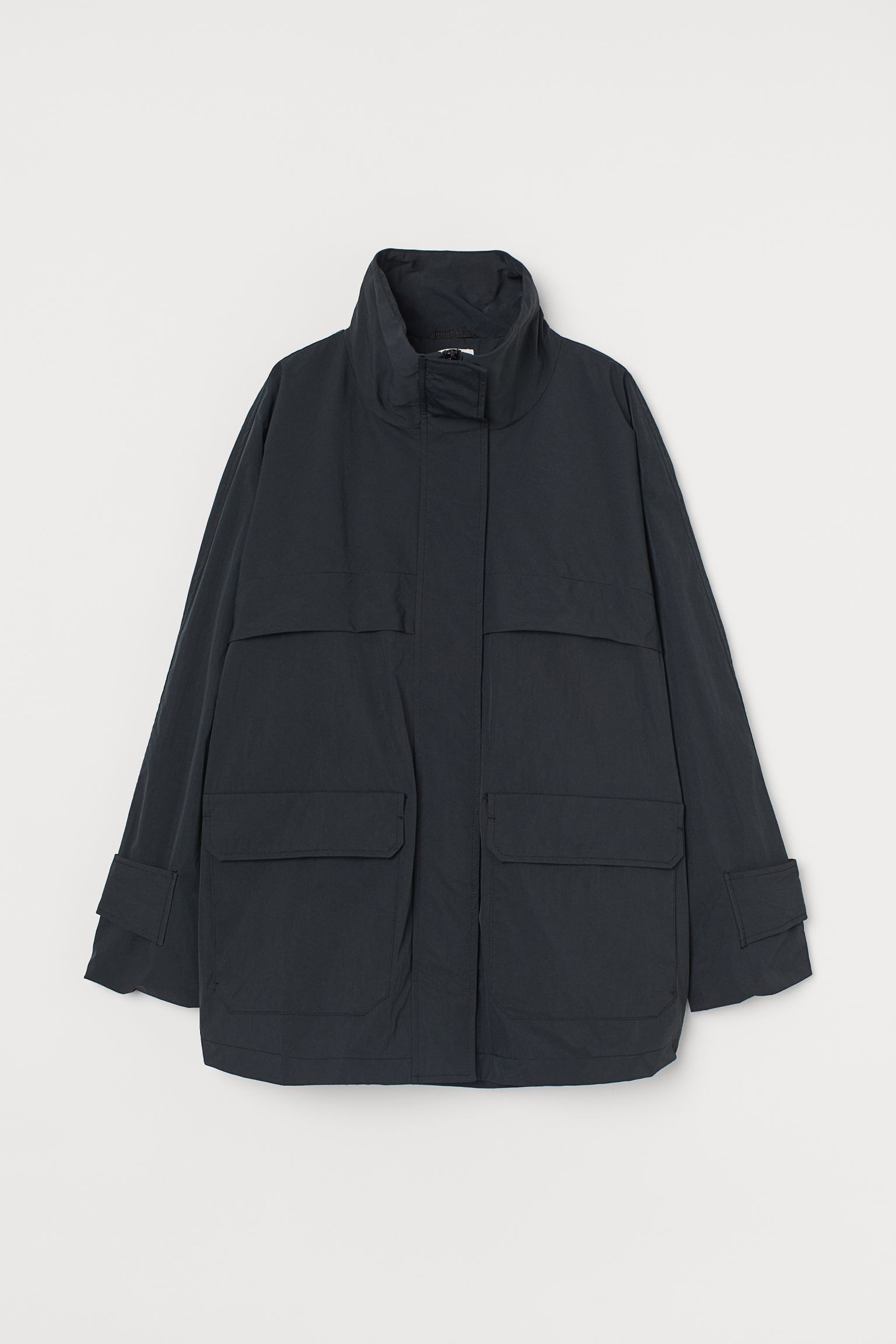 

Куртка H&M M черный 1707886862