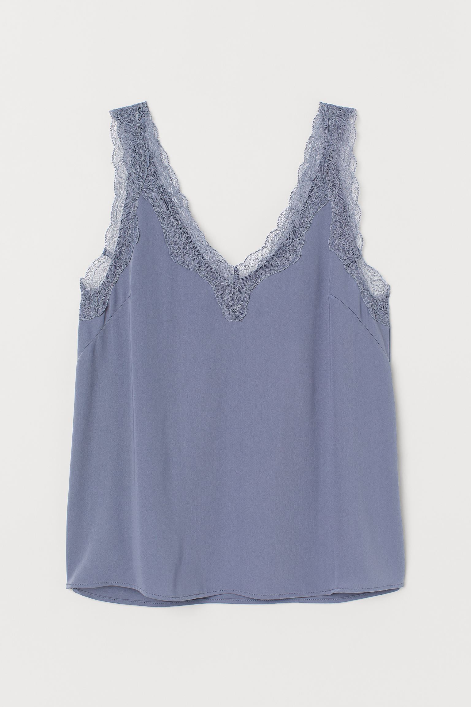 

Майка H&M  серо голубой 21077736022, Майка H&M 38 серо голубой 21077736022