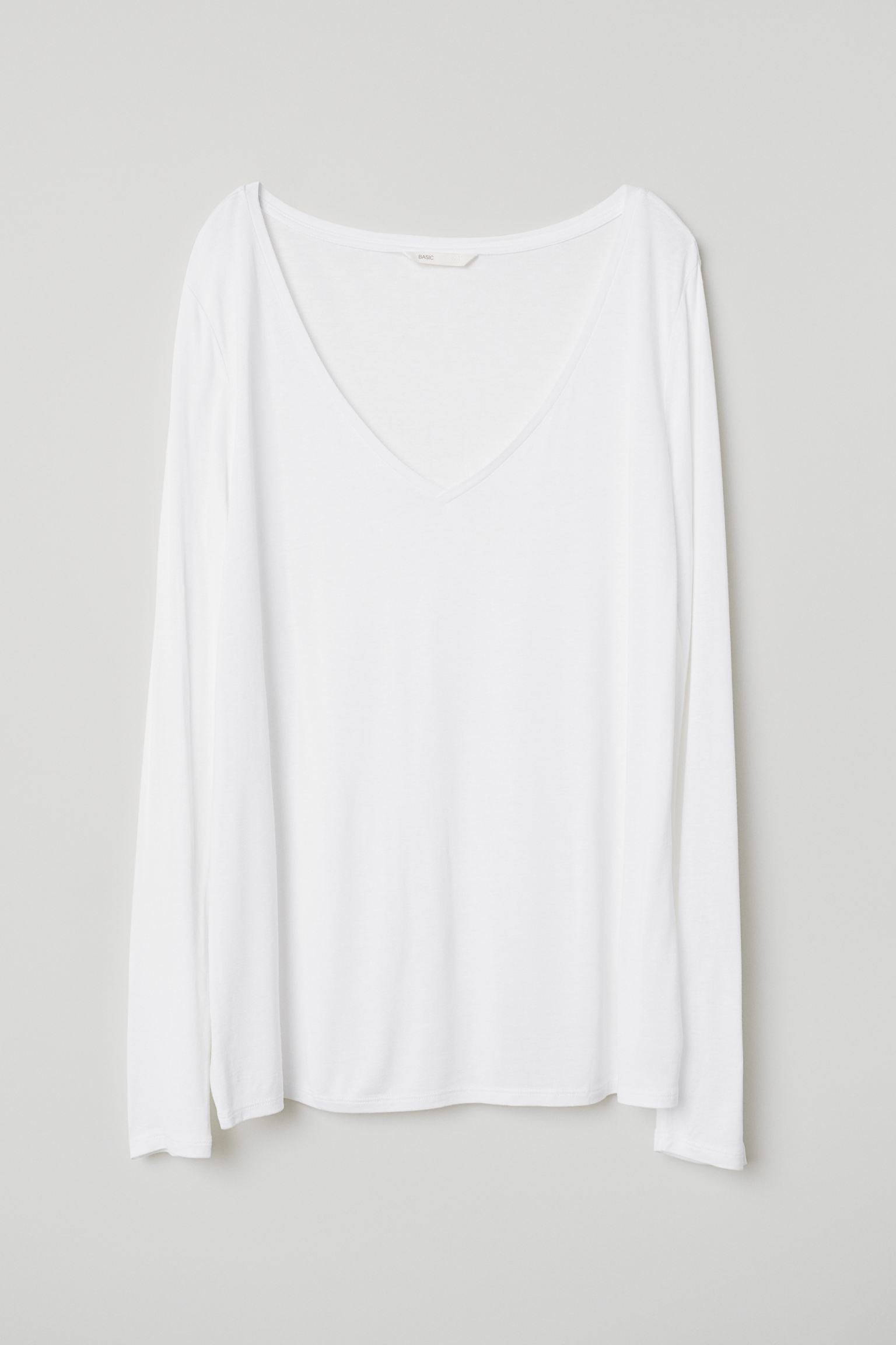 

Лонгслив H&  белый 22076725988, Лонгслив H&M M белый 22076725988
