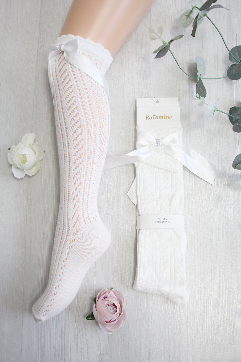 

Гольфы Katamino 22 / 8-10 лет см Белый