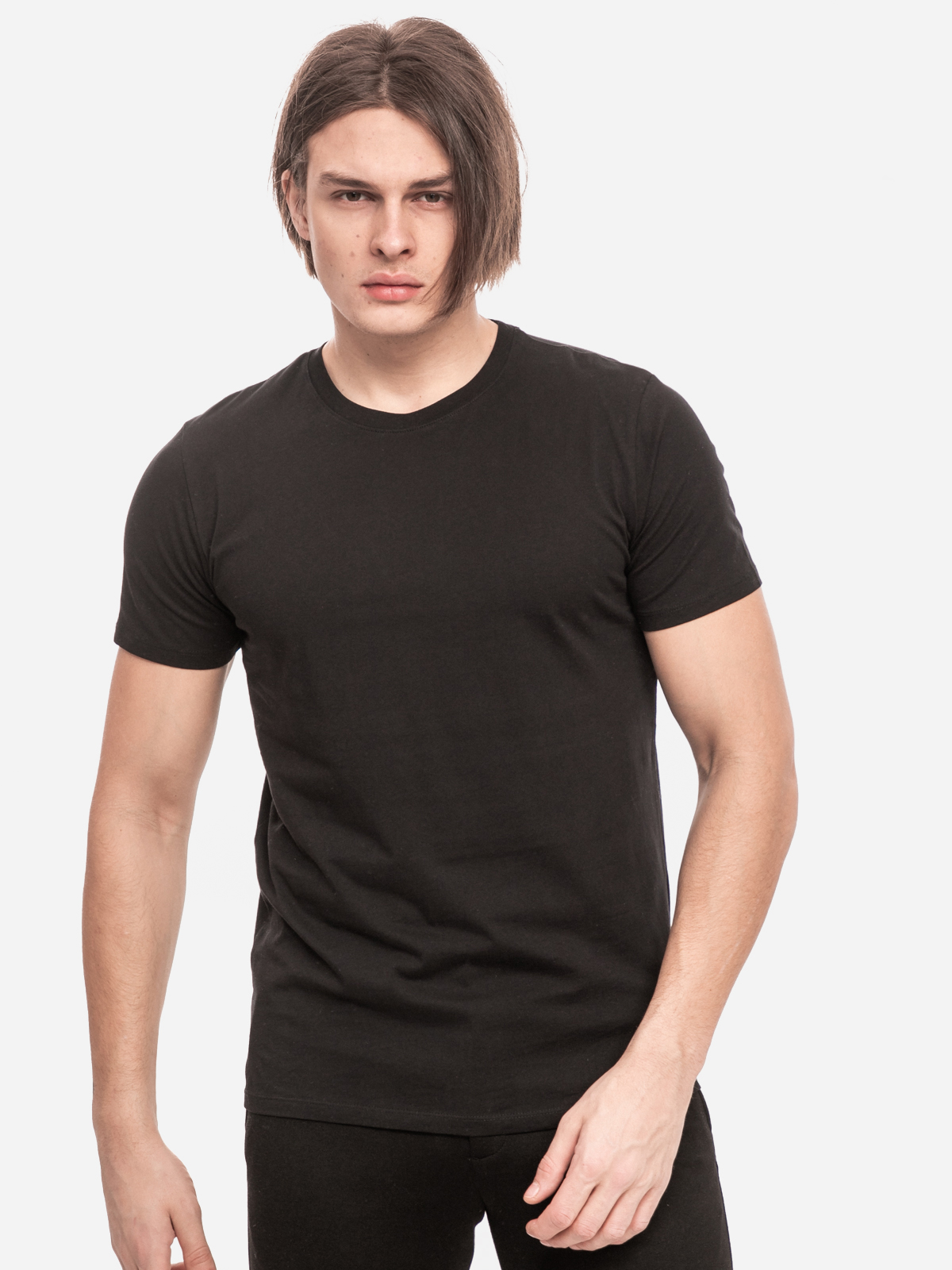 

4 PACK Футболка Jack&Jones 12184780 Black M черный