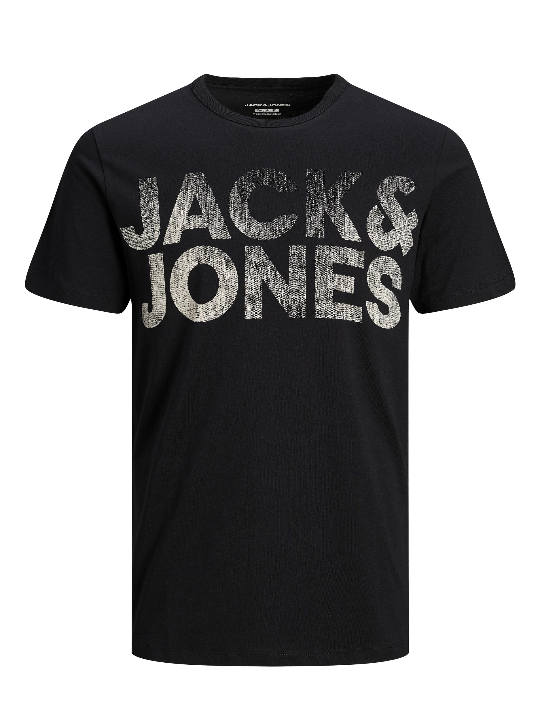 

Футболка Jack&Jones 12174785 Black XL черный