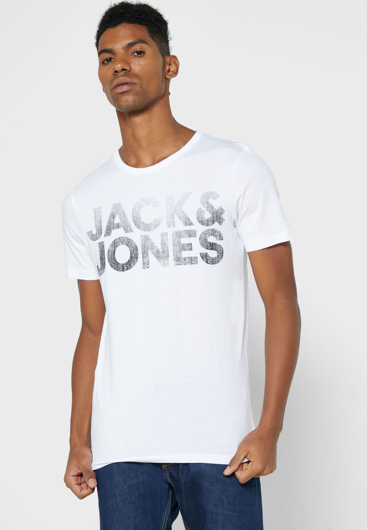 

Футболка JJ6 12174785 White  белый, Футболка JJ6 12174785 White XL белый