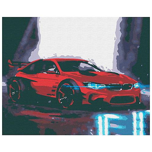 

Рисование по номерам "BMW" Riviera Blanca (RB-0368)