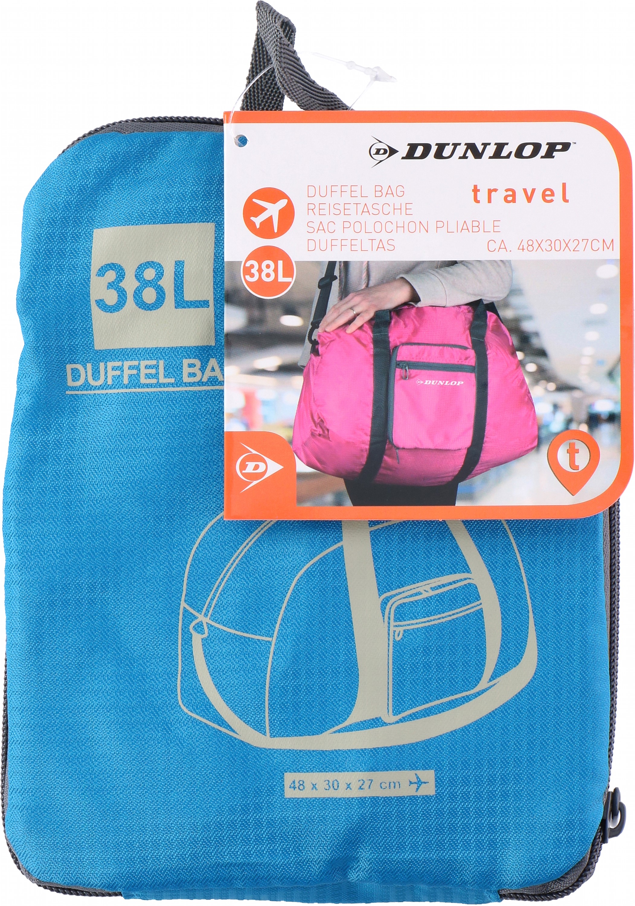 Акція на Сумка Dunlop Duffel Bag 48x30x27 см Blue (871125210303-3 blue) від Rozetka