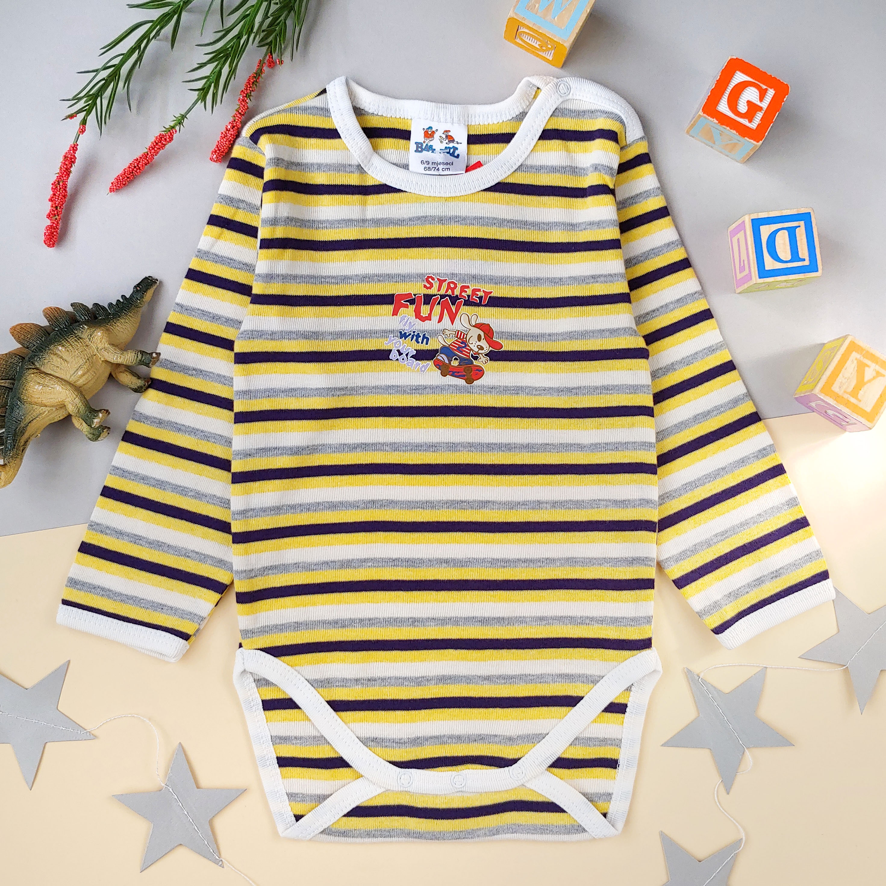 

Боди Kids Planet 10331 68 см Желтый