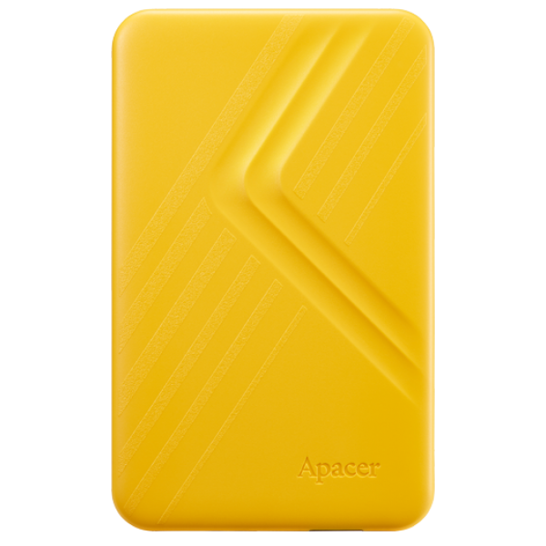 

Жорсткий диск Apacer AC236 1TB 5400rpm 8MB AP1TBAC236Y-1 2.5" USB 3.1 External Yellow (color box)