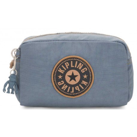 

Косметичка Kipling BASIC / Stone Blue Bl KI4542_L65 голубой