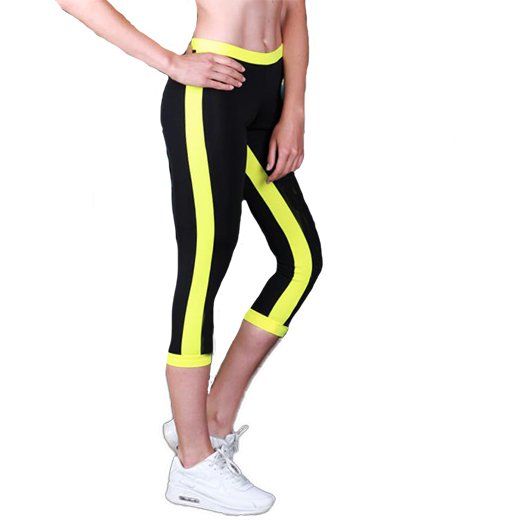 

Бриджи спортивные L12-C1 TotalFit XS Желто-черный