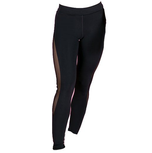 

Лосины cпортивные с сеточкой S13-C10 TotalFit L Черный
