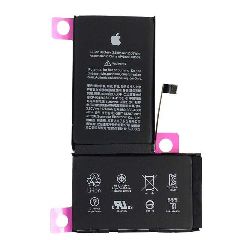 

Аккумулятор для Apple iPhone Xs Max (Li-ion 3.8V 3174mAh)