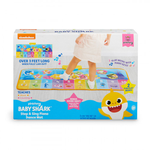 

Музыкальный коврик-пианино BABY SHARK - ПРЫГАЙ И ПОЙ (61357)