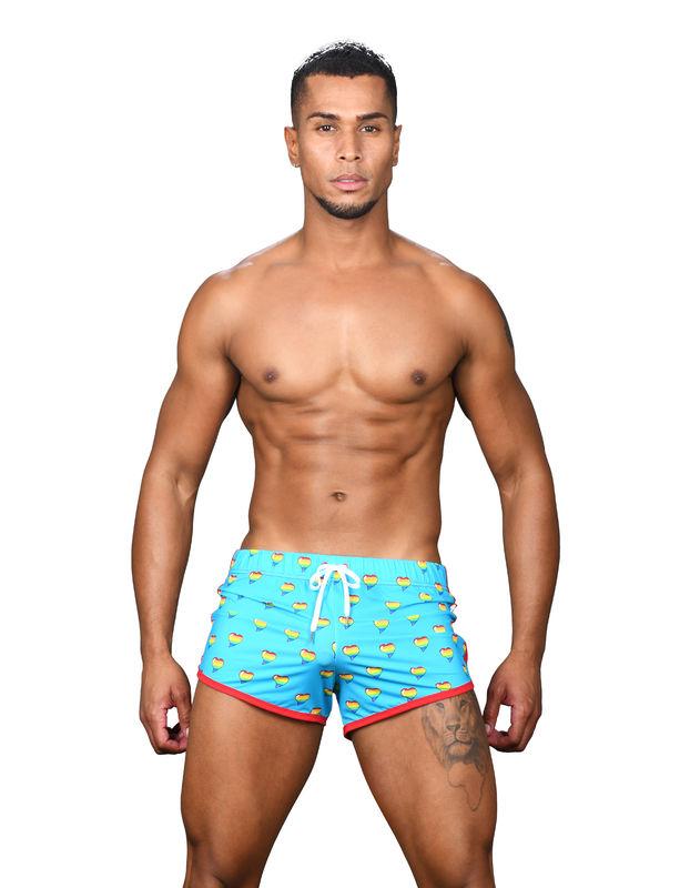 

Мужские пляжные шорты Andrew Christian MB12-0336 Голубой, Мужские пляжные шорты Andrew Christian MB12-0336 Голубой XL