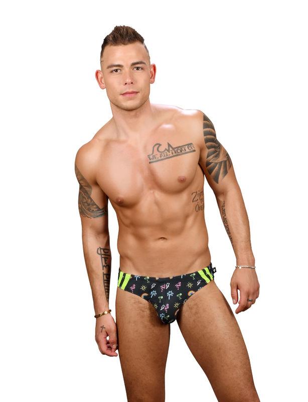 

Мужские пляжние плавки Andrew Christian MB09-0263 Черный L