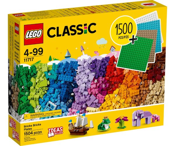 

Конструктор LEGO Classic Кубики, кубики, плиты (11717)