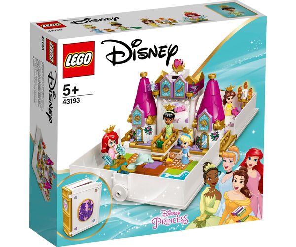 

Конструктор LEGO Disney Princess Книга приключений Ариэль, Белль, Золушки и Тианы (43193)