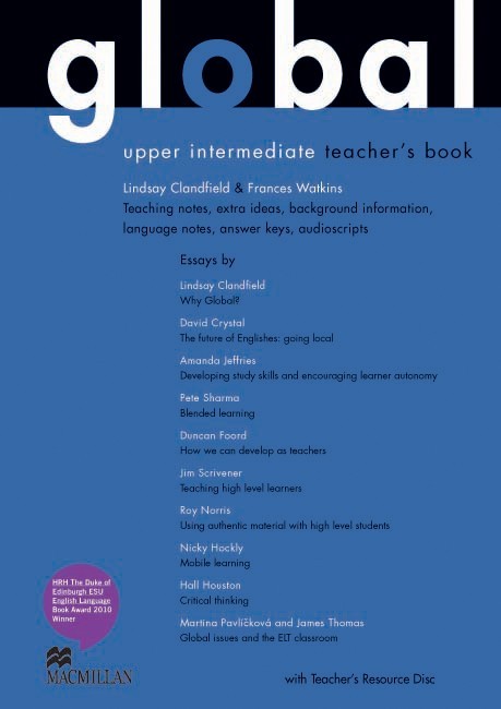 

Global Upper-Intermediate Level: Teacher's Book & Resource Pack - Liindsay Clandfield, Frances Watkins - 9780230033252