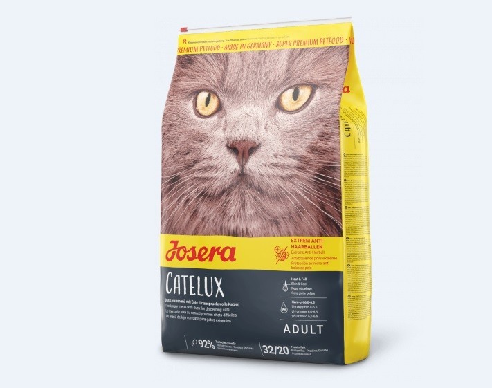 

Сухой корм Josera Catelux против образования комков шерсти с уткой и картофелем 10 кг (4032254740704)