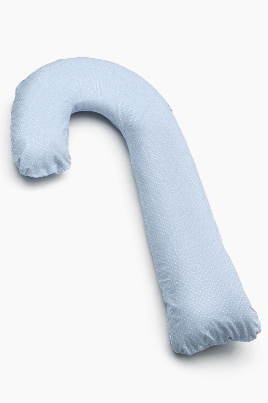 

Подушка для беременных обнимашка Coolki Хлопок Blue 170 см