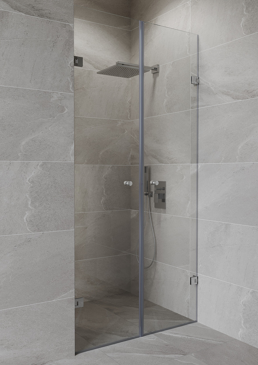 

S-Mix Двустворчатые душевые двери, 2000*1800мм Д-2