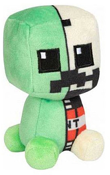 

Плюшевый сувенир Mini Crafter Creeper Anatomy, 4.5" - Minecraft Jinx (20-924833)