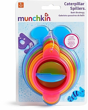 

Игрушка для ванной "Пирамида-гусеница" - Munchkin (20-487463)