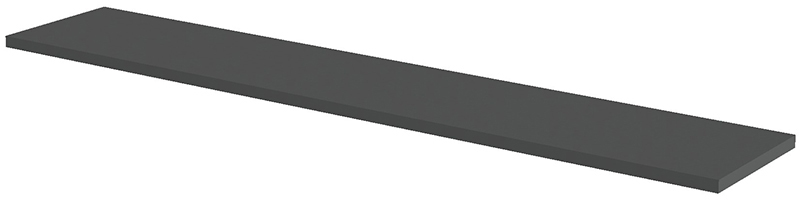 

Полка DC Gina 1085х255х16 мм Графитовая