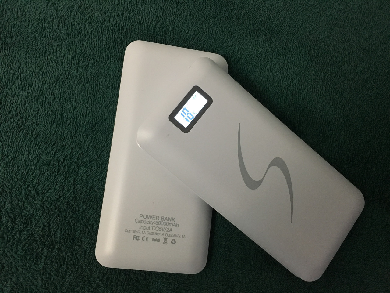 

ПоверБанк Smart PowerBank 50000mAh 2 USB с экраном