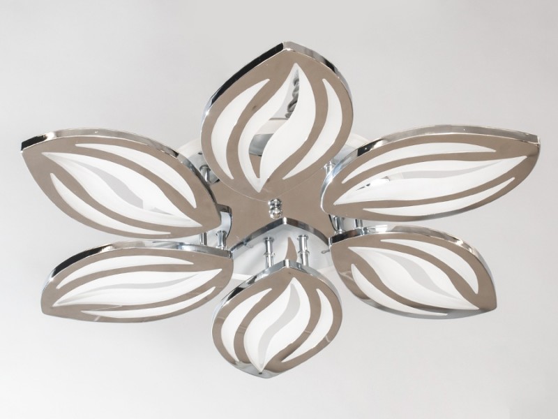 

Люстра LED-люстра с диммером и разноцветной подсветкой 8092/6 HR LED 3color dimmer, 105W (LI400257)