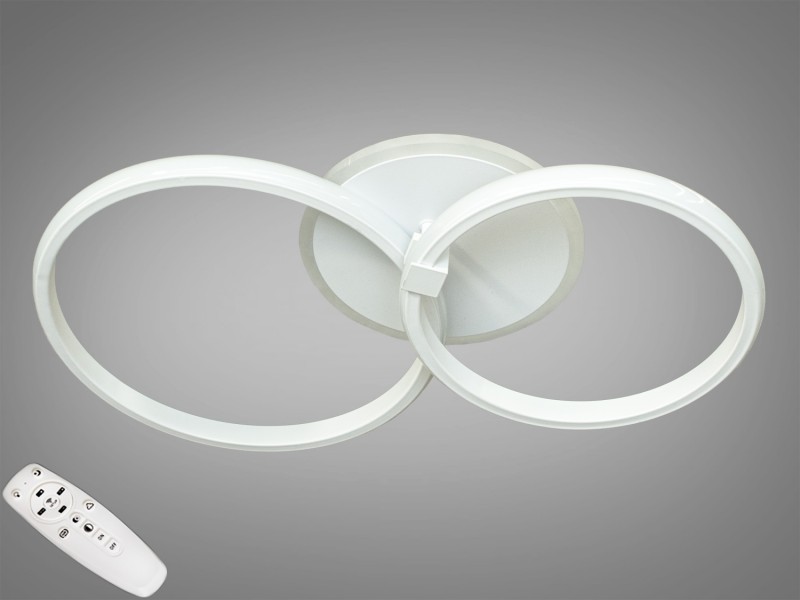 

Люстра Потолочная светодиодная люстра с диммером 50W 7016/2 LED 3color dimmer (LI400290)