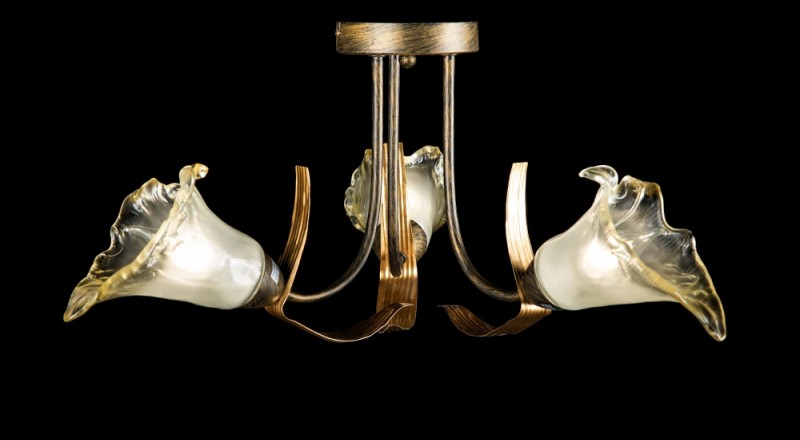 

Люстра с плафонами Ray L90861B/3 (AN001616)