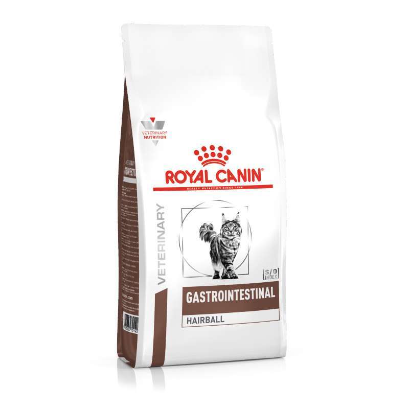 

Лечебный сухой корм для кошек Royal Canin GASTRO INTESTINAL HAIRBALL при расстройствах пищеварения из-за шерстяных комочков 4 кг