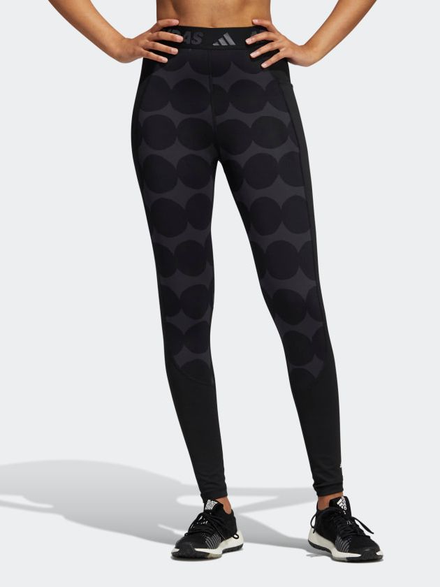 

Спортивные леггинсы Adidas Tf Marimekko GR8030  Black, Спортивные леггинсы Adidas Tf Marimekko GR8030 XL Black