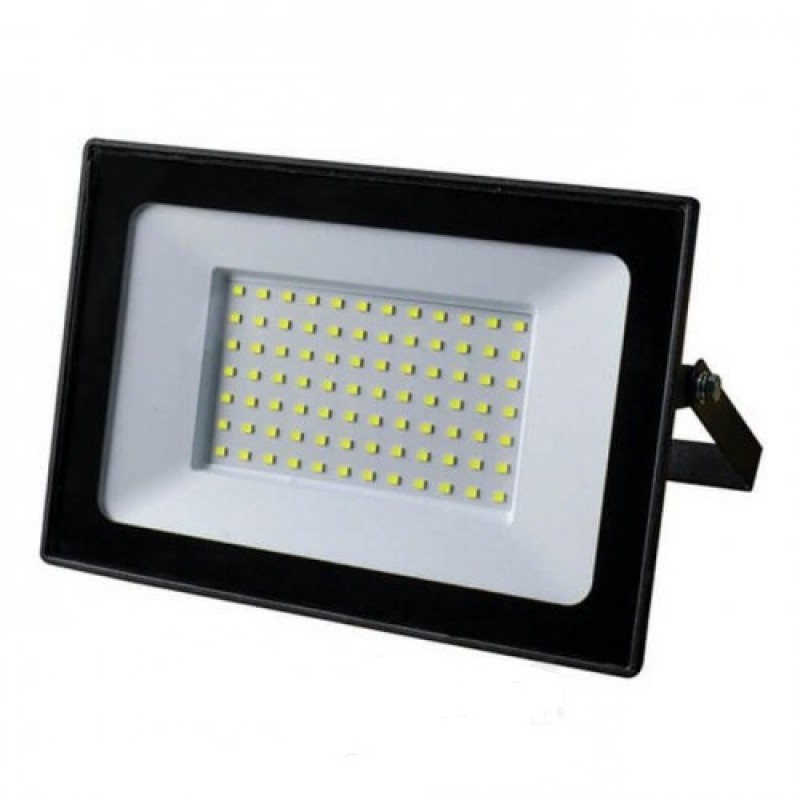 

Светодиодный прожектор LED с датчиком движения 220В One Led 100Вт 6500К IP65 Черный