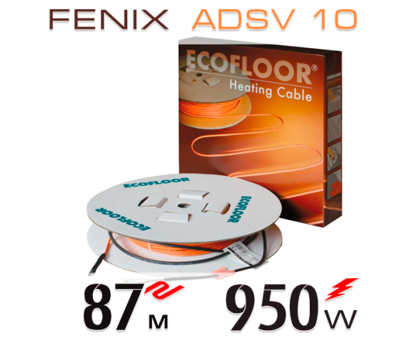 

Нагревательный кабель Fenix ​​ADSV 10 Вт - 87 м