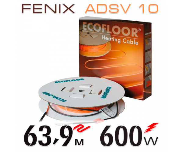 

Нагревательный кабель Fenix ​​ADSV 10 Вт - 63,9 м