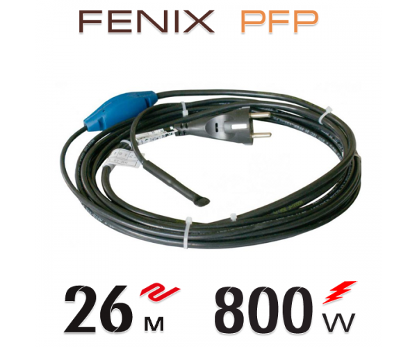 

Нагревательный мат кабель Fenix ​​PFP 30 Вт / м со встроенным термостатом - 26 м.п.