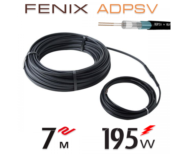 

Нагревательный мат кабель Fenix ​​ADPSV 30 W / m - 7 м.п.